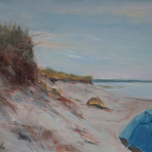 Cape Cod Beach Painting, cape cod oil painting, cape cod artwork, beach painting of cape cod